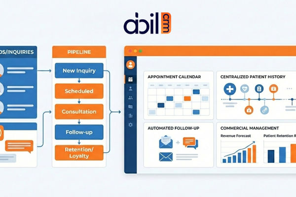 CRM para clínica: como organizar pacientes e vendas em 2026