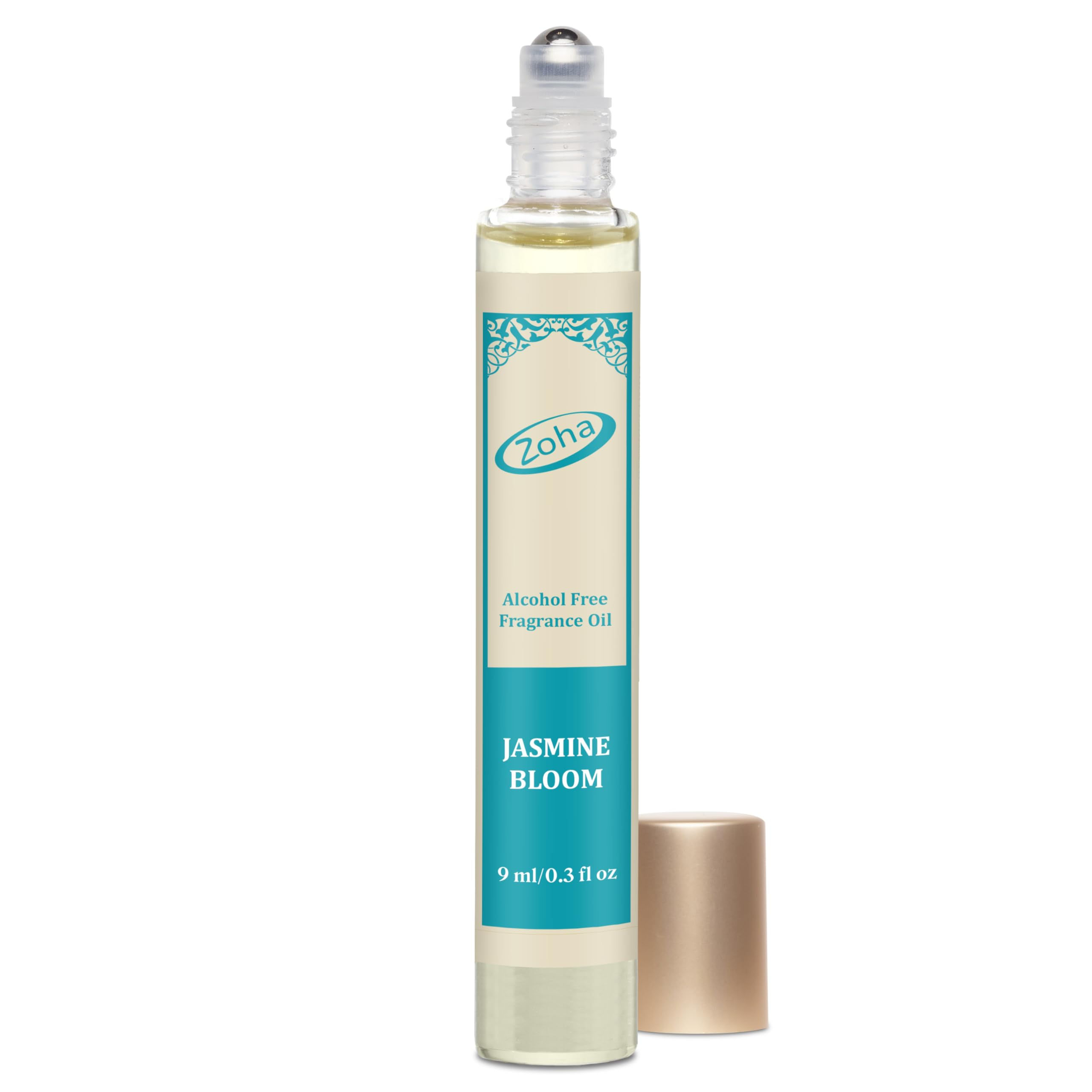 Zoha Jasmine Bloom Perfume Oil Roll-On – Long Lasting Unisex Scent