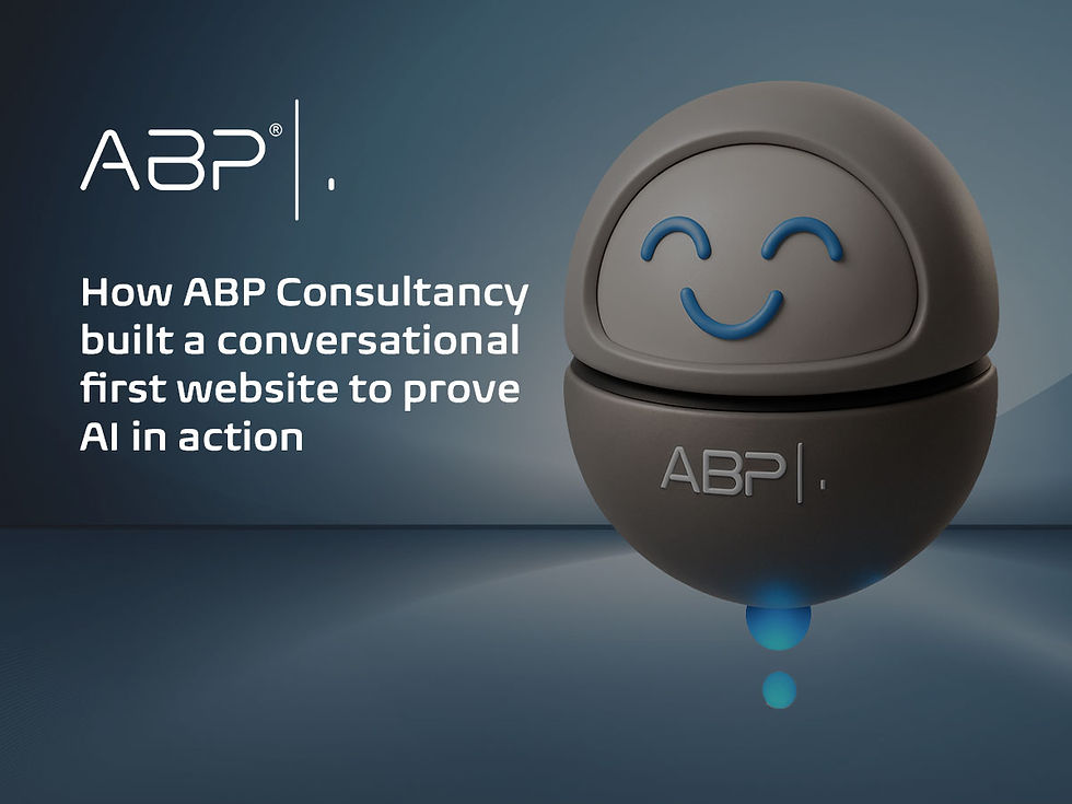 How ABP Consultancy built a conversational-first website to prove AI in action