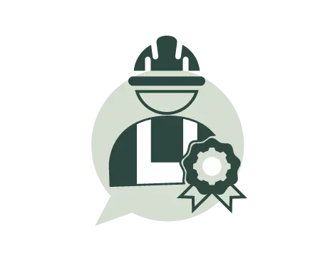 LICENSED worker icon