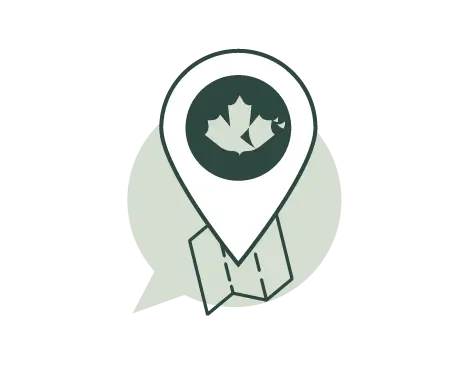 infographic location on map