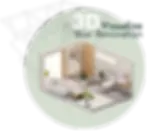 Bathroom 3d visualisation image