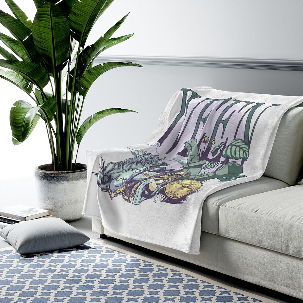 Thumbnail: IVEEN Warrior Plush Blanket