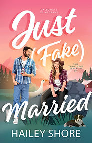 Just (Fake) Married by Hailey Shore (Book Cover)