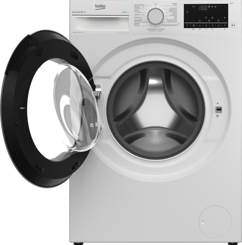 Thumbnail: Beko B3WT58410W2 WASMACHINE HOMEWHIZ