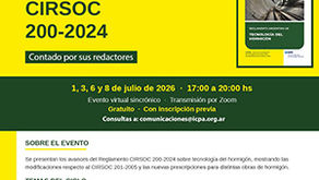 Ciclo de charlas CIRSOC 200 2024