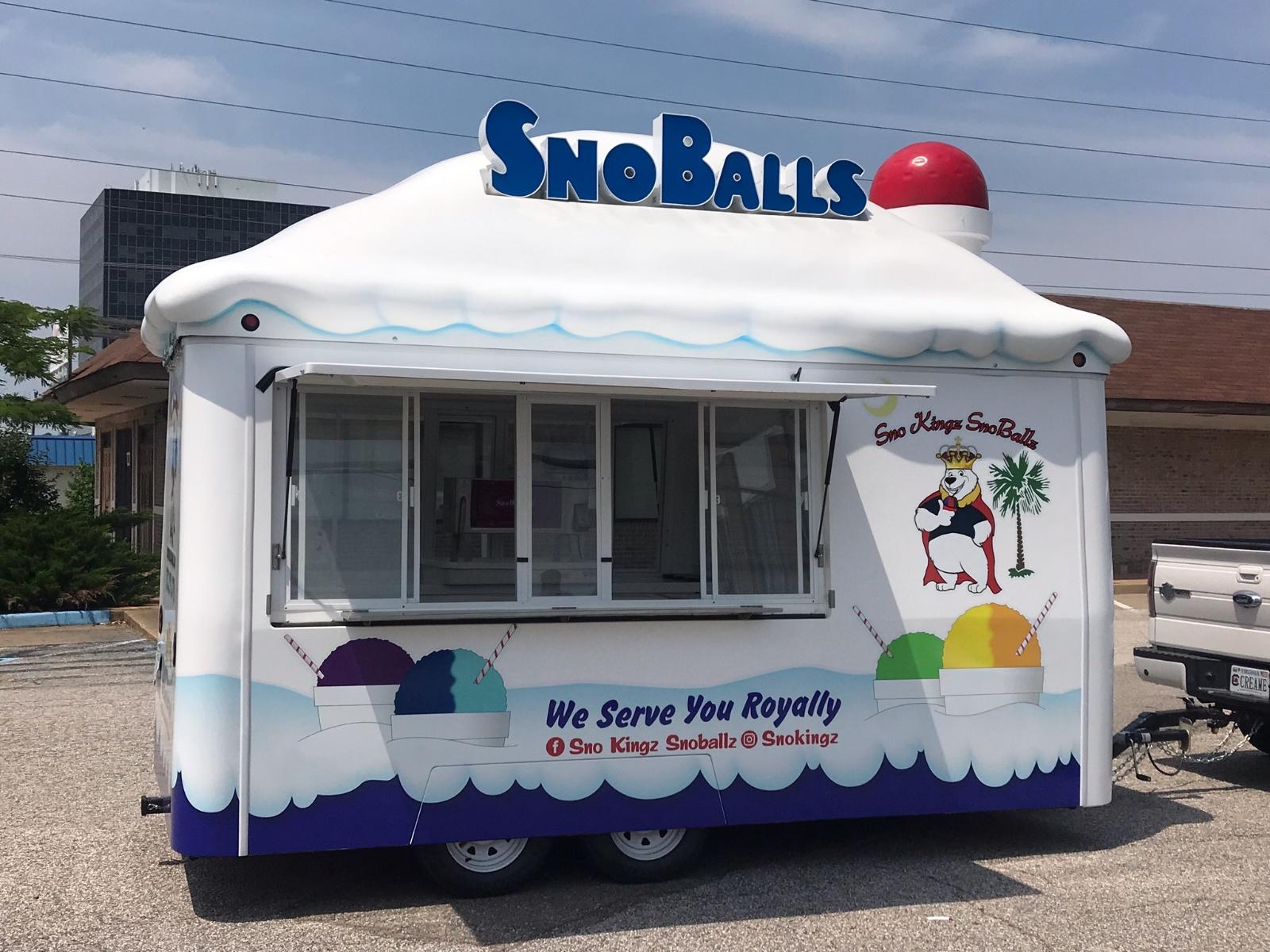Shaved Ice Concession Trailer