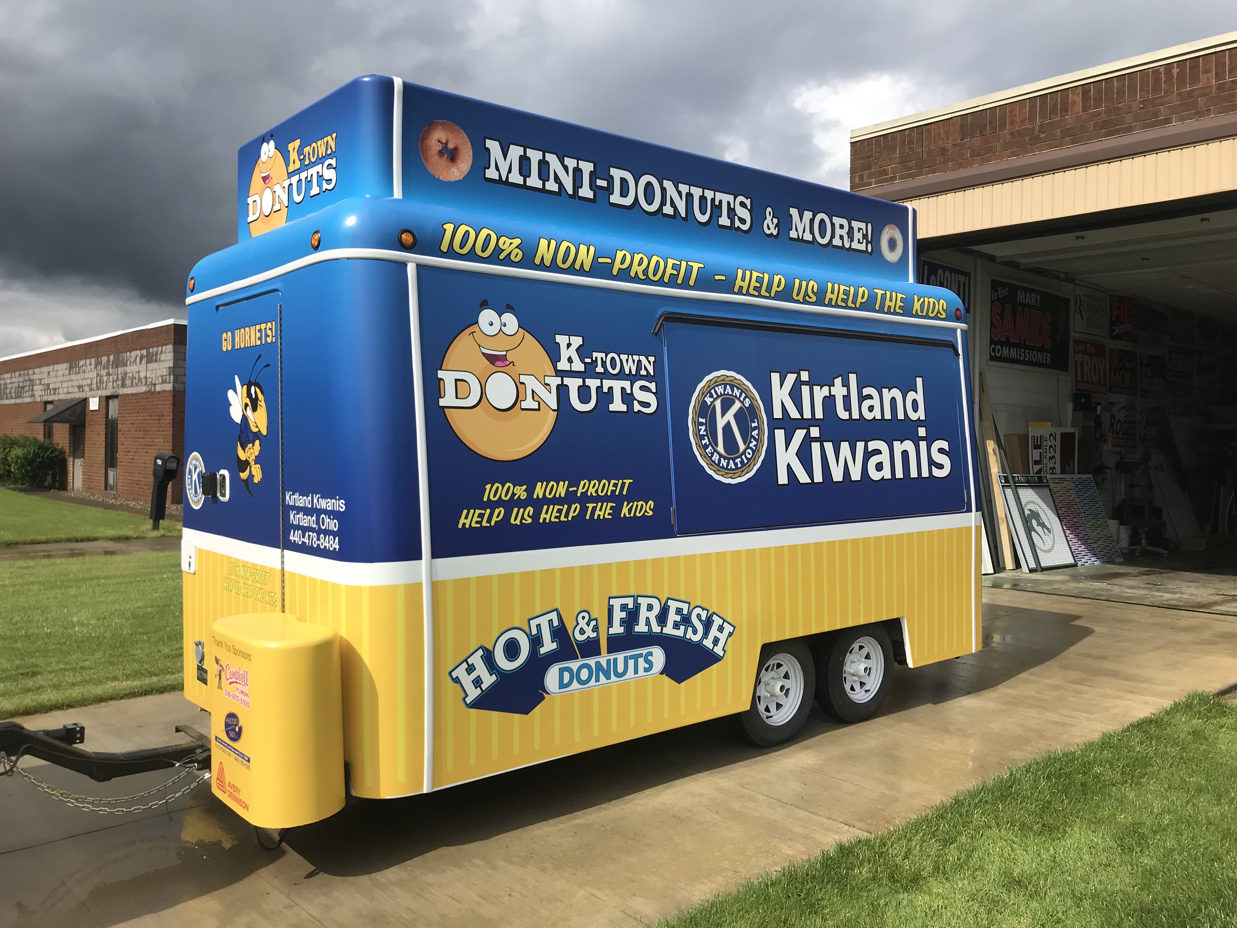 Donut Concession Trailer