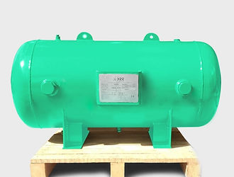 Horizontal Air Receiver Manufactured by KRR Tanks in Chennai