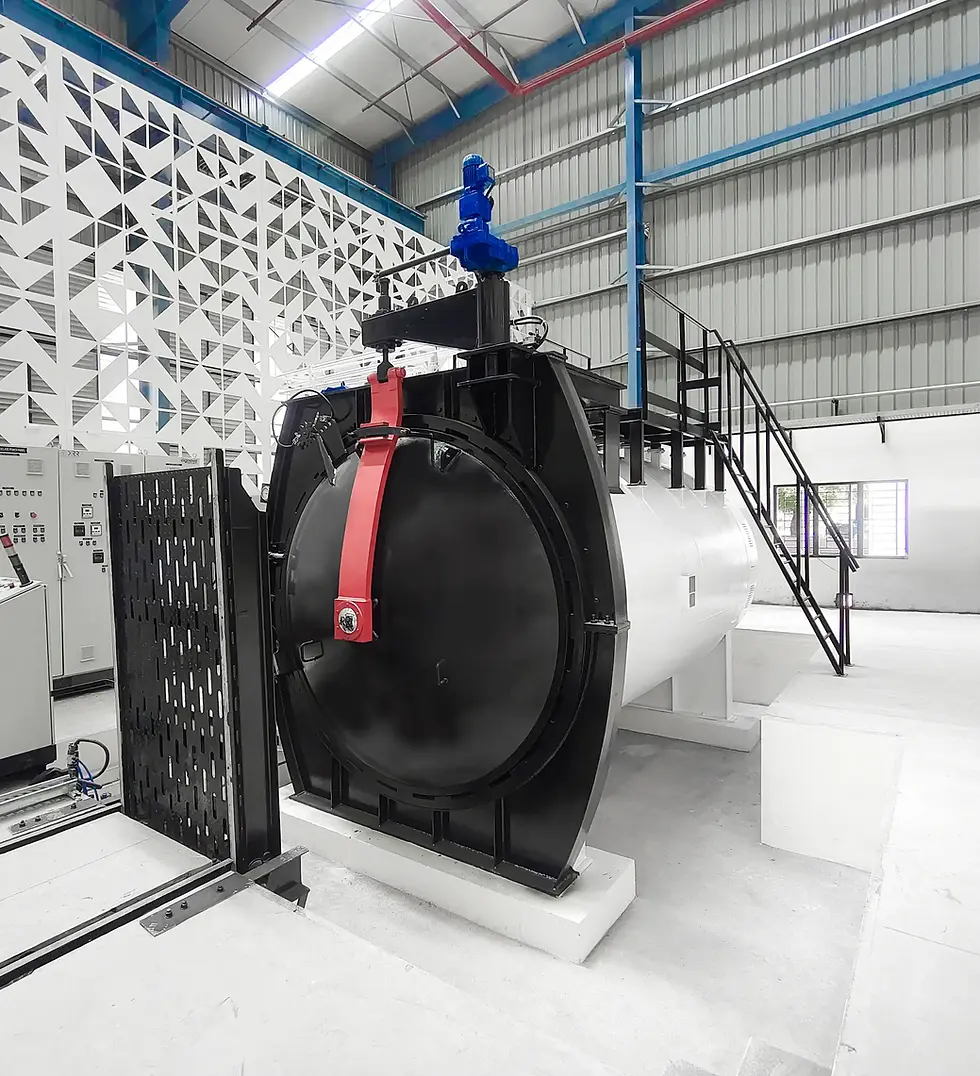 Carbon fiber curing autoclave manufacturers in India – KRR medium-scale composite curing autoclave