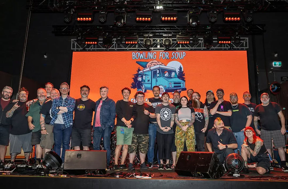 From Fan To Family: How A Bowling For Soup Super-Fan Became Their Travelling Photographer
