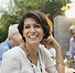 Woman at Party with Friends