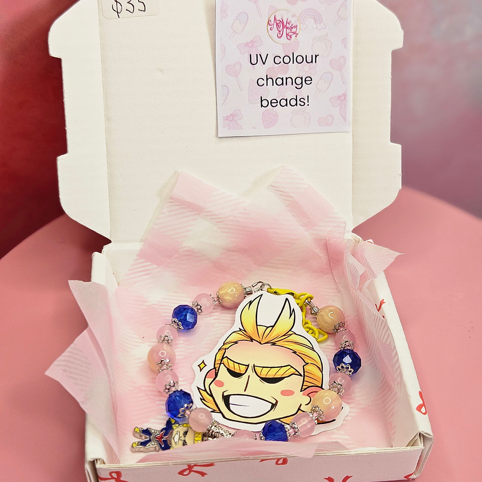Thumbnail: All Might UV Colour Change Bracelet