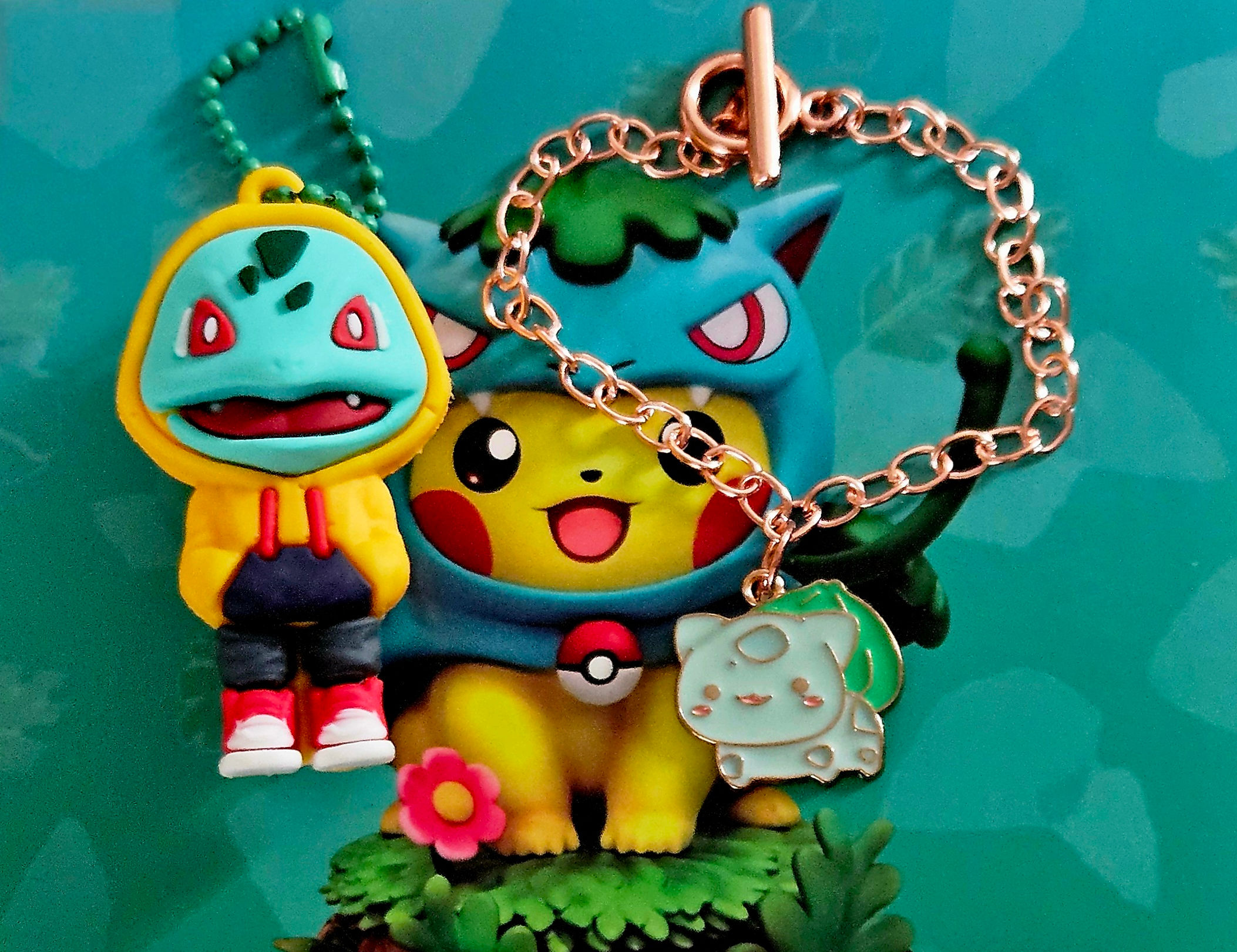 Character Pack 2: Bracelet (Rose Gold) & Key Ring