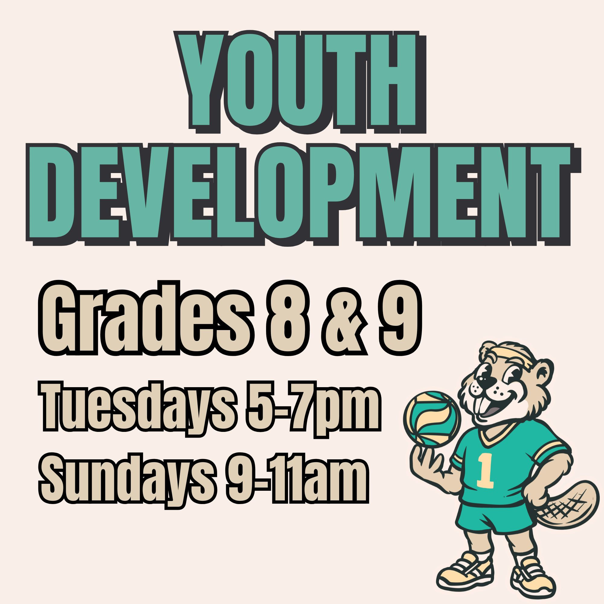 Grades 8/9 Youth Development - Fall 2026 (North)