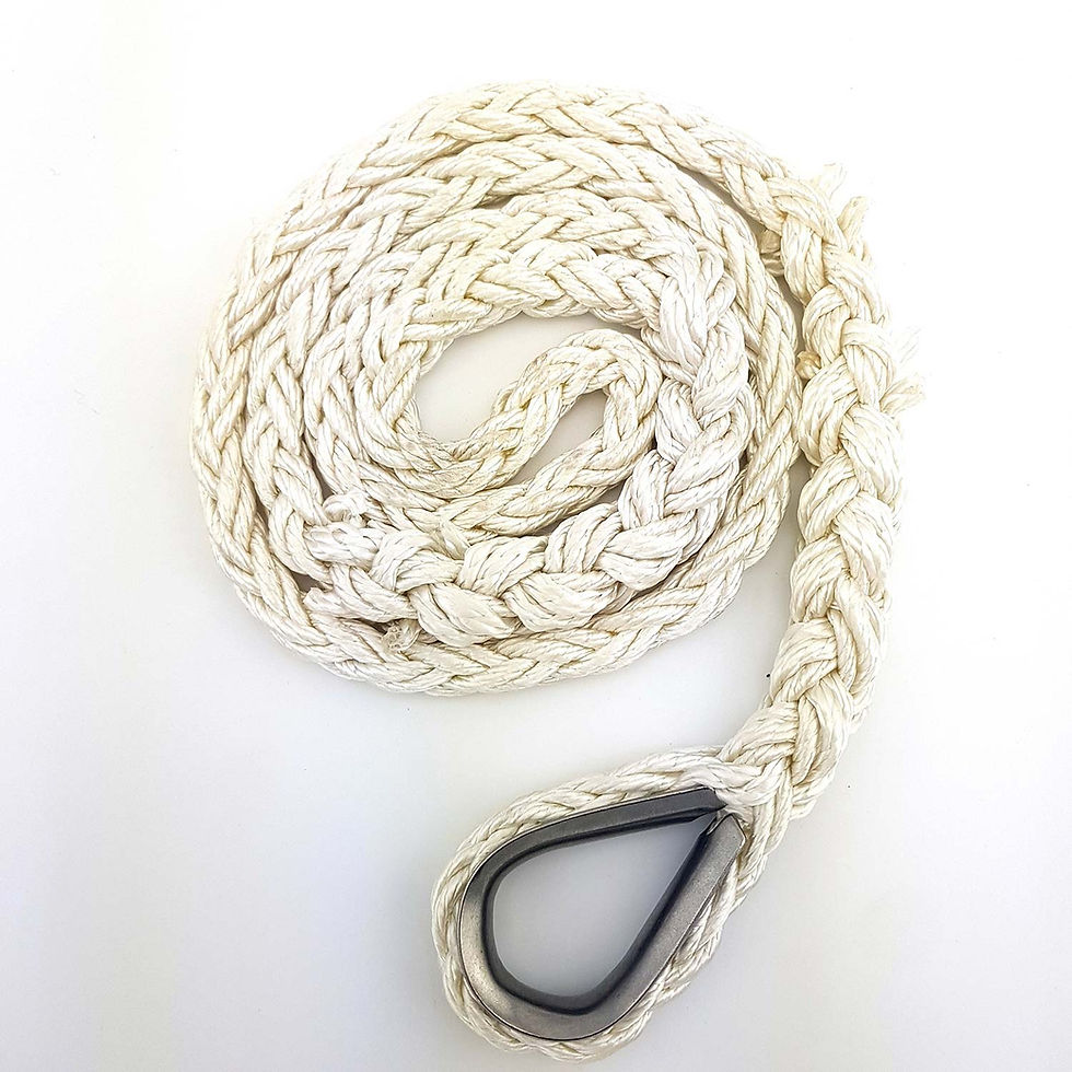 Thumbnail: 20mm - 8 Plait Nylon Rope - 125m