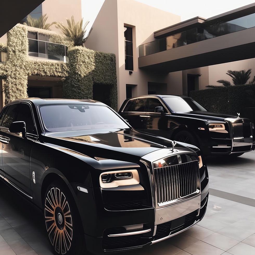 Luxury vehicle supporting transportation needs for high-net-worth households and private estate operations managed by professional household staff.