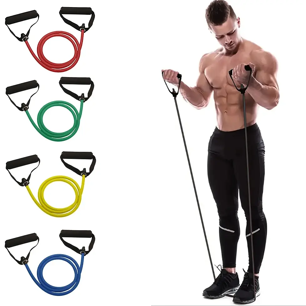 Thumbnail: FlexTubes Resistance Band with Handles