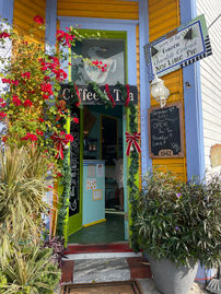 Coffee shop at Cedar Key Florida