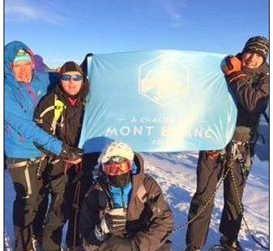 Une équipe de l’école de la deuxième chance a gravi le Mont-Blanc