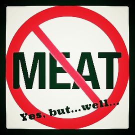 I'm a vegetarian but I cook meat because we all eat differently--it's about bridging gaps not food fights!