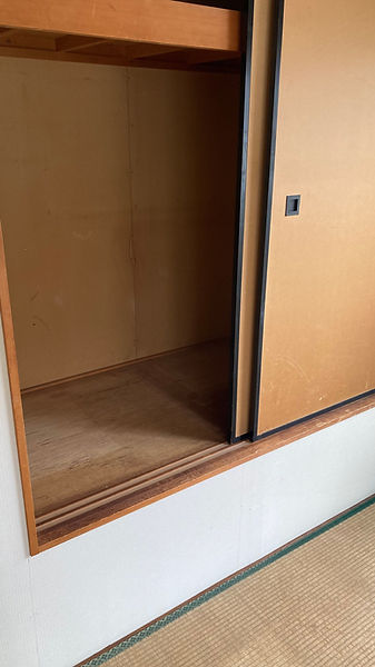 押し入れの片付け After