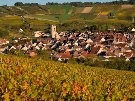 The village of Irancy from Marie-George Stavelot