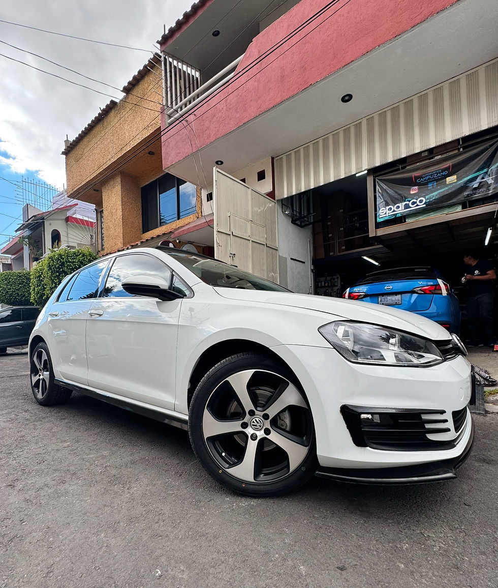 Miniatura: Par de estribos en plástico para Golf MK7