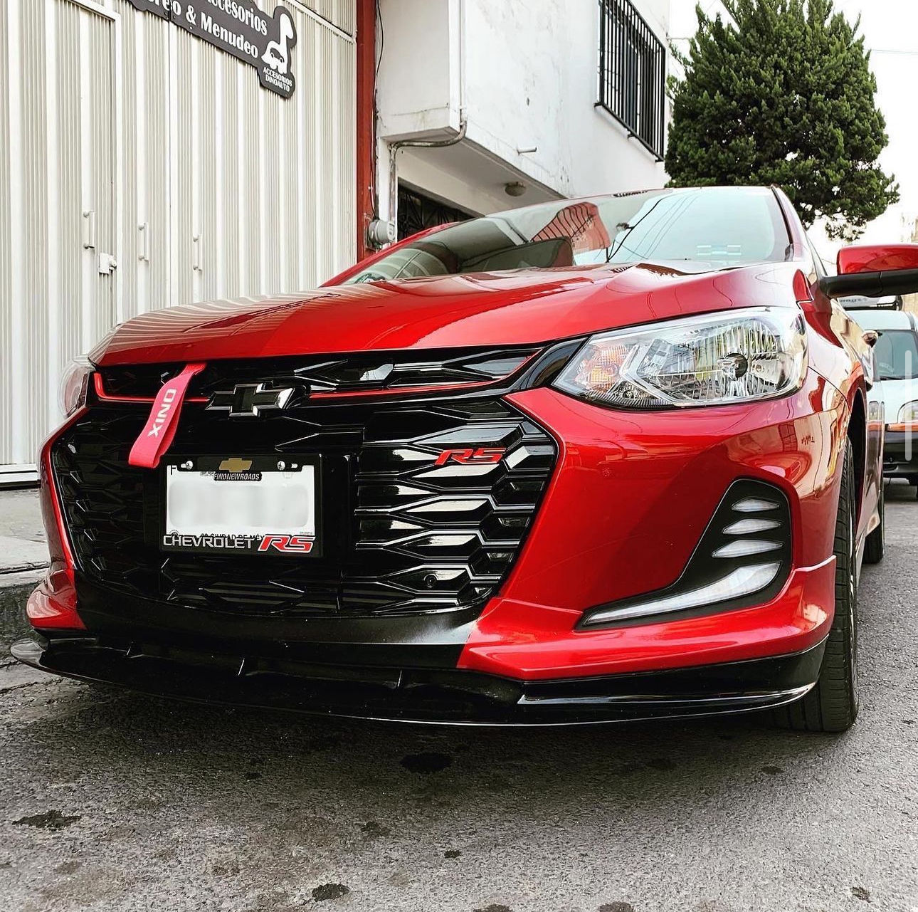 Lip delantero para Onix en fibra de vidrio