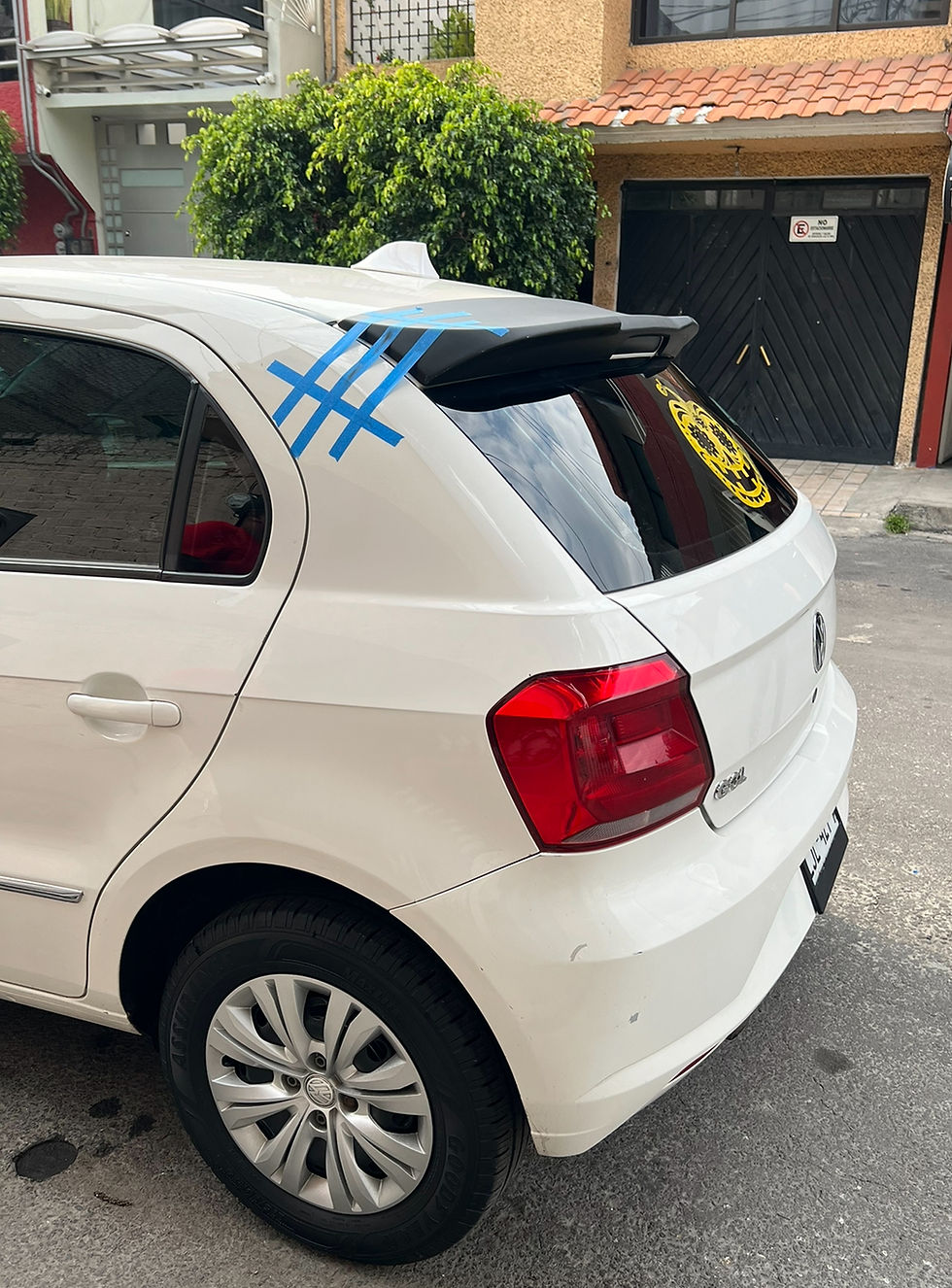 Miniatura: Alerón en plástico para Gol hatchback