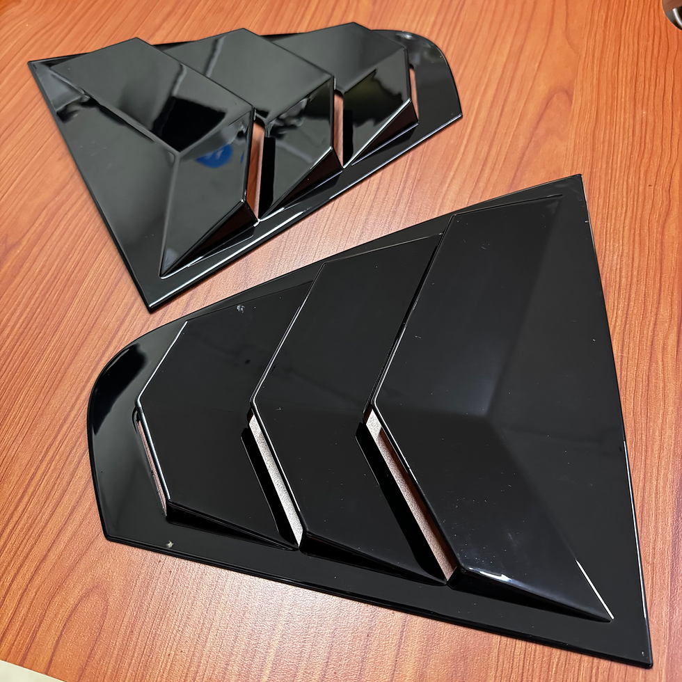 Miniatura: Par de Louvers de ventana para Jetta MK6 