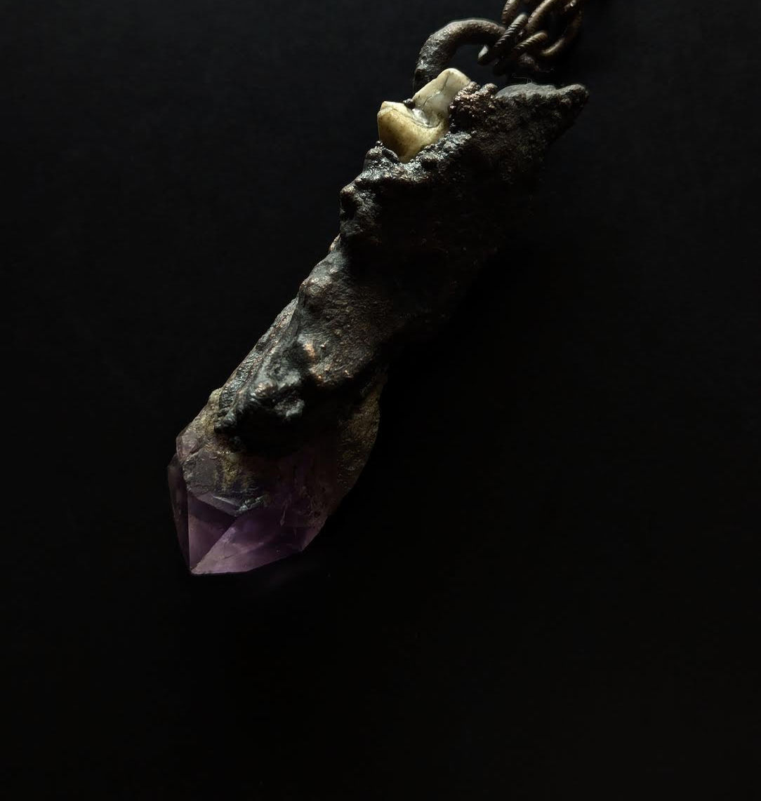 Amethyst Tooth Jaw