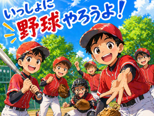 【渋谷レッドソックス】五月の青空の下、新しい自分に出会おう！5月の体験練習会のお知らせ