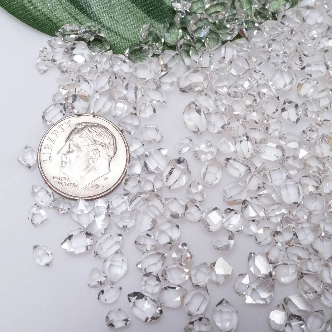 Crystal Grid Herkimer Diamond Quartz  | AA GRADE 2-3mm Set of 3