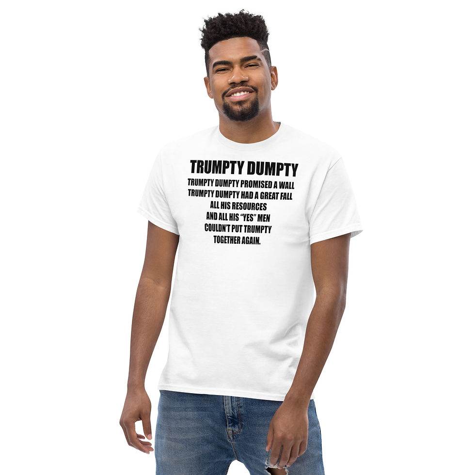 Thumbnail: Trumpty Poem - Men's classic tee