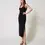 Miniature :  Robe longue en maille avec sequins