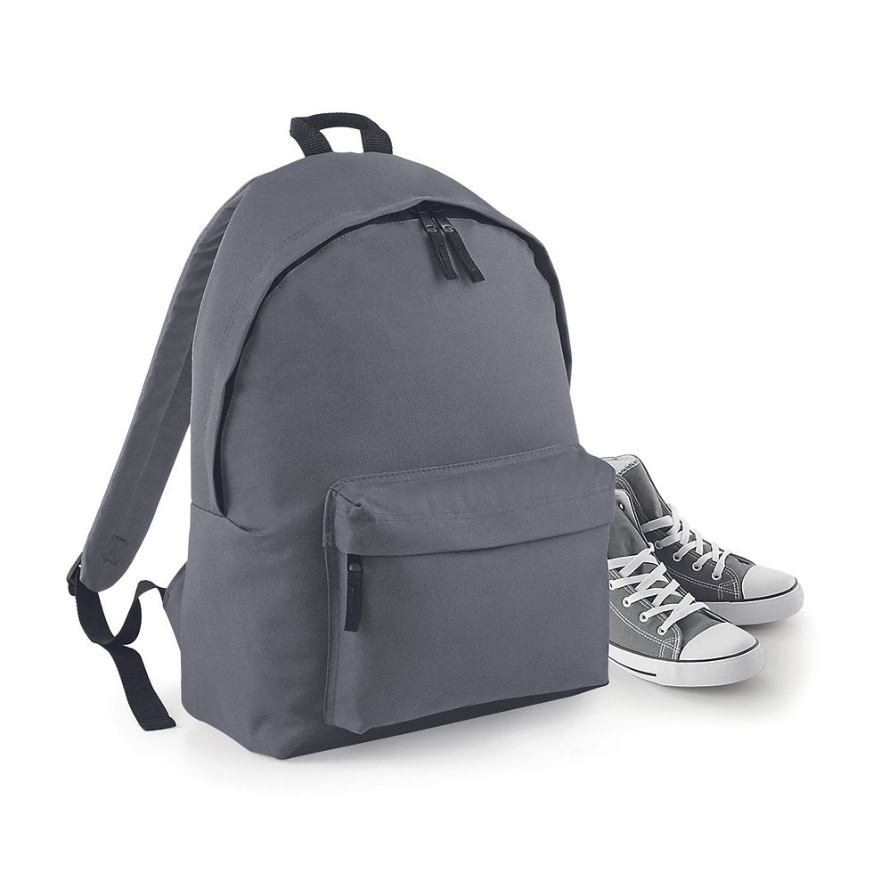BagBase grå ryggsäck