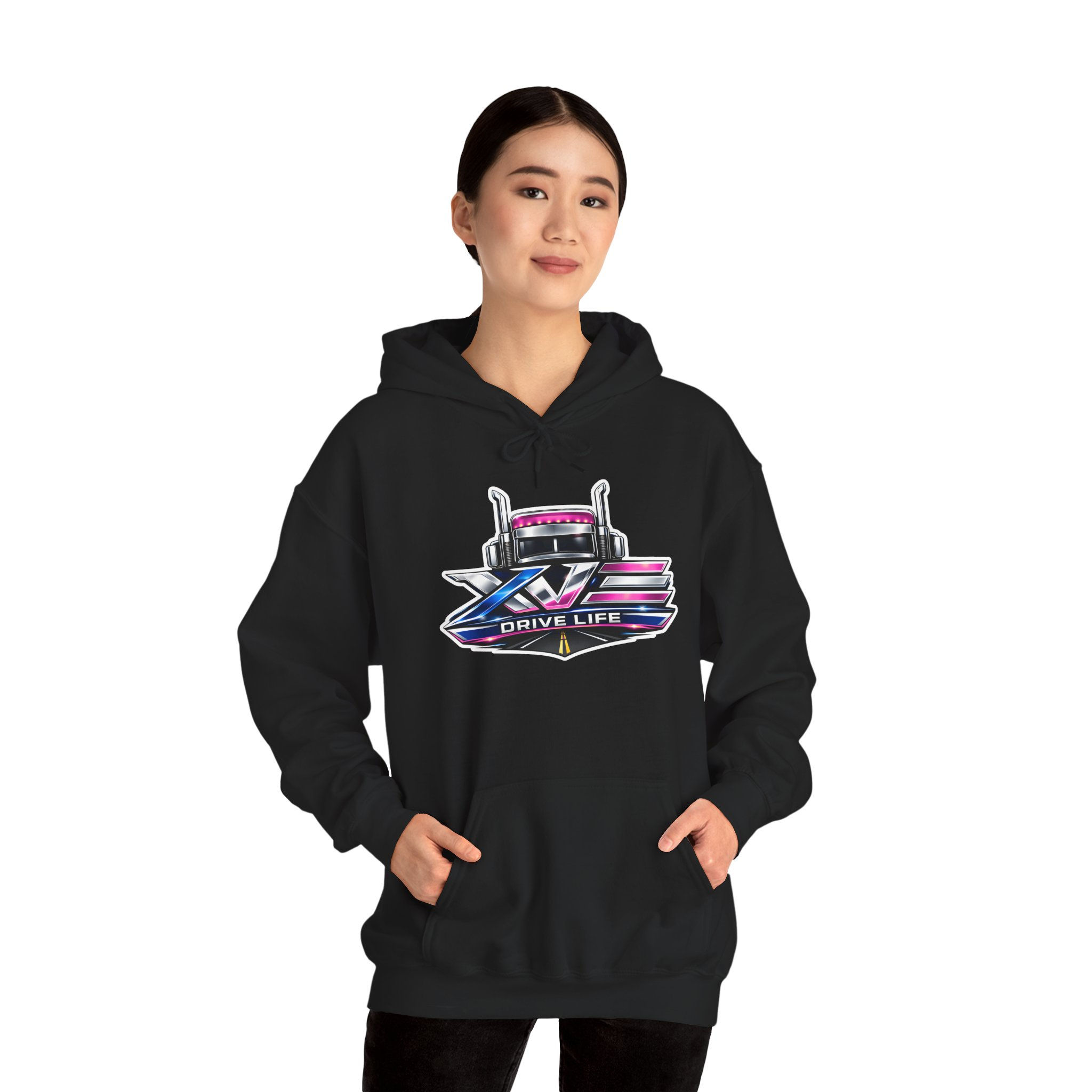 XV3 Drive Life Pink Original Hoodie