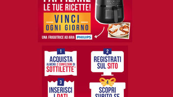 Vinci una friggitrice ad aria con Sottilette®