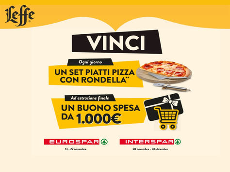 Concorso a premi Pizza con Leffe