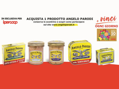Concorso Angelo Parodi ti regala una Gift Card - speciale Ipercoop Luglio 2026