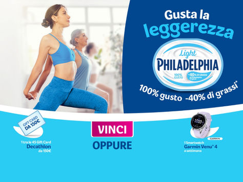 Gusta la leggerezza con Philadelphia Light