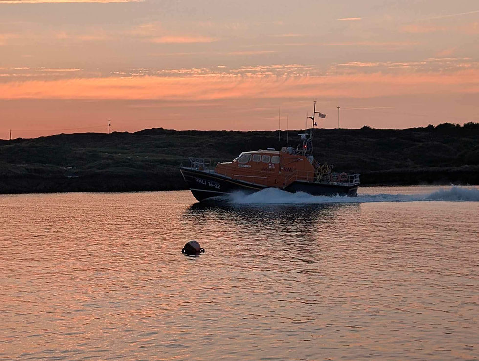Baltimore RNLI on a medevac call to Cape Clear Island on 11 July 2026
