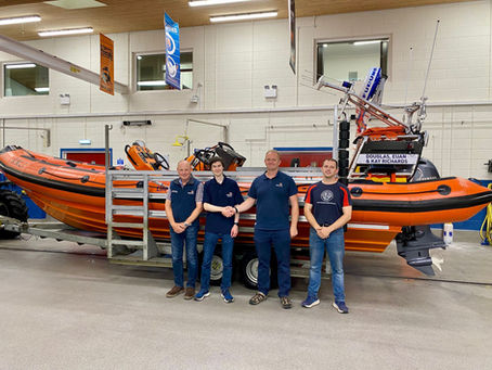 New Navigator at Carrybridge RNLI completes second call out within 48 hours