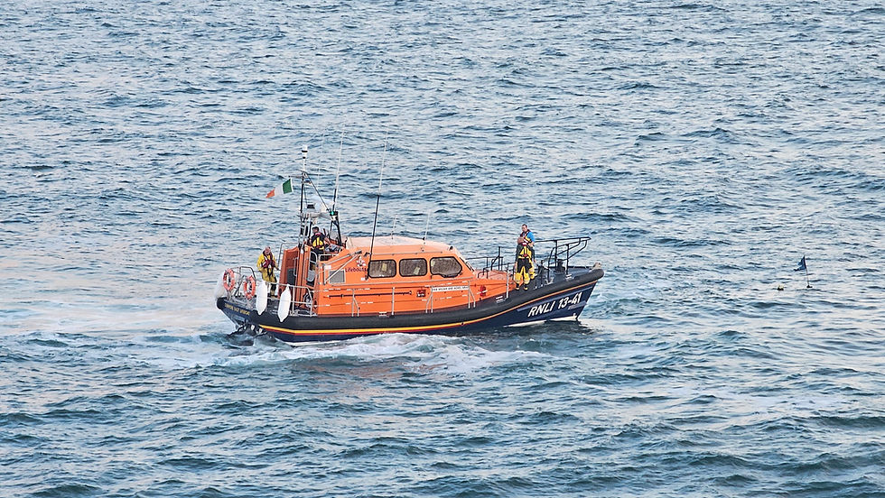 Dunmore East all-weather lifeboat. Photo: RNLI / Jake Marsden