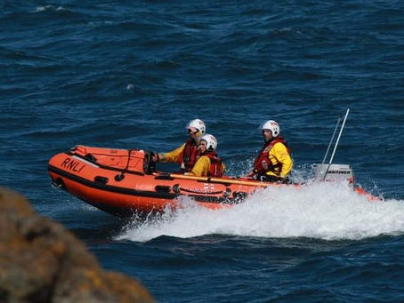 Larne inshore D class lifeboat Terry