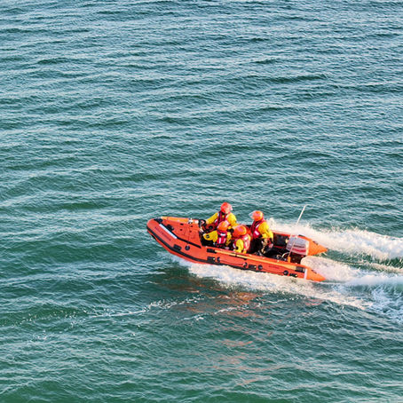 Ballybunion Rescue's D class IB1 lifeboat.