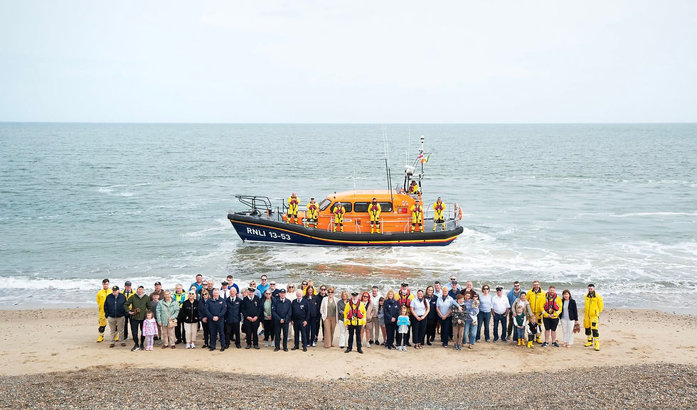 Current and former volunteers, rescuees and supporters gathered to mark the bicentenary of Arklow Lifeboat Station, Ireland's oldest RNLI lifeboat station.