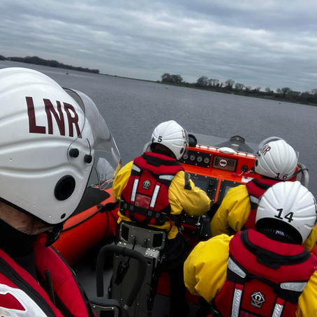 Lough Neagh Rescue volunteer crew