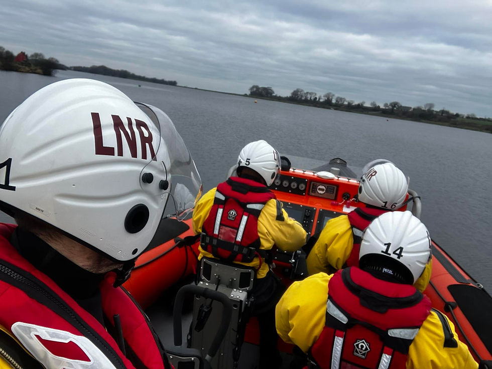 LNR lifeboat crew. Photo Credit: Lough Neagh Rescue